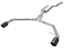 Load image into Gallery viewer, afe MACH Force-Xp 13-16 Audi Allroad L4 SS Axle-Back Exhaust w/ Carbon Tips Axle Back aFe