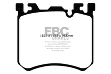 Load image into Gallery viewer, EBC 10+ BMW X5M 4.4 Twin Turbo Yellowstuff Front Brake Pads Brake Pads - Performance EBC
