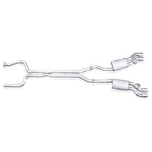 Load image into Gallery viewer, Stainless Works 2016-18 Cadillac CTS-V Sedan Catback System Resonated X-Pipe Dual-Mode Mufflers Stainless Works Catback