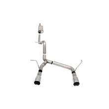 Load image into Gallery viewer, Corsa 2007-2018 Jeep Wrangler JKU 3.6L Sport 2.75in Cat-Back Exhaust w/ Single 4in Tips Catback CORSA Performance
