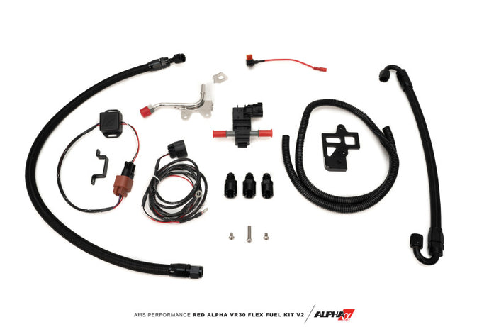 AMS Performance Q50/Q60 Red Alpha Flex Fuel Kit V2 Flex Fuel Kit AMS   