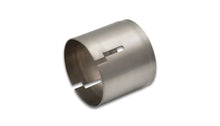 Load image into Gallery viewer, Vibrant 2.50in OD Gr 1 Titanium Slip Fit Sleeve Titanium Tubing Vibrant