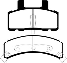 Load image into Gallery viewer, EBC 97-99 Cadillac Deville 4.6 (Rear Drums) Greenstuff Front Brake Pads Brake Pads - Performance EBC