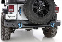 Load image into Gallery viewer, Rampage 07-18 Jeep Wrangler JK (Incl. Unlimited) Trailguard Rear Bumper - Black Bumpers - Steel Rampage