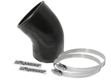 Load image into Gallery viewer, aFe Magnum FORCE Silicone Replacement Coupling Kit 3in ID to 2.75in ID x 45 Deg. Elbow - Black Air Intake Components aFe