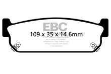 Load image into Gallery viewer, EBC 03-05 Infiniti M45 4.5 Bluestuff Rear Brake Pads Brake Pads - Racing EBC