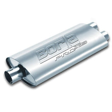 Load image into Gallery viewer, Borla Universal Center/Dual Oval 3in In / 2.5in Out 19in x 4in x 9.5in Notched PRO-XS Muffler Muffler Borla