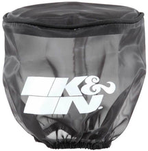 Load image into Gallery viewer, K&N Black DryCharger Round Straight Air Filter Wrap 4.5in ID x 4in H Pre-Filters K&N Engineering