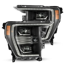 Load image into Gallery viewer, AlphaRex 21-22 Ford F150 PRO-Series Projector headlights Black w/Activ Light/Seq Signal Headlights AlphaRex