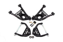 Load image into Gallery viewer, UMI Performance 64-72 GM A-Body Tubular Upper & Lower Front A-Arm Kit - Black Control Arms UMI Performance