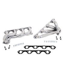 Load image into Gallery viewer, BBK 87-95 Ford F150 Truck 5.8 351 Shorty Unequal Length Exhaust Headers - 1-5/8 Silver Ceramic Headers & Manifolds BBK