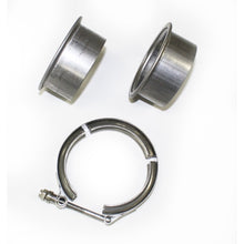 Load image into Gallery viewer, JBA 3in Stainless Steel V-Band Clamp & Flanges Clamps JBA