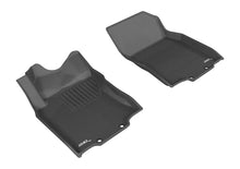 Load image into Gallery viewer, 3D MAXpider 2014-2020 Nissan Rogue/Rogue Sport Kagu 1st Row Floormat - Black Floor Mats - Rubber 3D MAXpider
