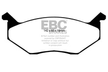 Load image into Gallery viewer, EBC 80-83 Chrysler Cordoba 3.7 Greenstuff Front Brake Pads Brake Pads - Performance EBC