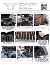 Load image into Gallery viewer, Oracle Pre-Runner Style LED Grille Kit for Jeep Gladiator JT - Green SEE WARRANTY Light Strip LED ORACLE Lighting