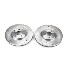 Load image into Gallery viewer, Power Stop 07-09 Mercedes-Benz E350 Front Evolution Drilled & Slotted Rotors - Pair Brake Rotors - Slot & Drilled PowerStop