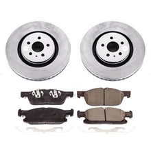 Load image into Gallery viewer, Power Stop 15-19 Ford Edge Front Z17 Evolution Geomet Coated Brake Kit Brake Kits - Performance Blank PowerStop