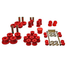 Load image into Gallery viewer, Energy Suspension 67-73 Ford Mustang Red Hyper-flex Master Bushing Set Bushing Kits Energy Suspension