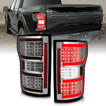 Load image into Gallery viewer, ANZO 18-19 Ford F-150 LED Taillights Chrome Tail Lights ANZO