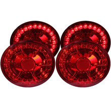 Load image into Gallery viewer, ANZO 2005-2010 Chevrolet Corvette LED Taillights Red 4pc Tail Lights ANZO