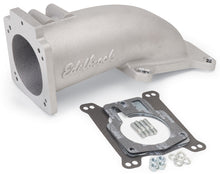 Load image into Gallery viewer, Edelbrock Ultra Low Profile Intake Elbow 90mm Throttle Body to Square-Bore Flange As-Cast Finish Throttle Bodies Edelbrock