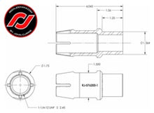 Load image into Gallery viewer, RockJock RockNut Kit Nut and Bung 1 1/4in RH Thread Control Arms RockJock