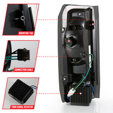 Load image into Gallery viewer, ANZO 1987-1996 Ford F-150 LED Taillights Black Housing Smoke Lens (Pair) Tail Lights ANZO