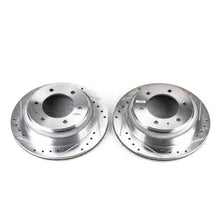 Load image into Gallery viewer, Power Stop 96-99 Acura SLX Rear Evolution Drilled & Slotted Rotors - Pair Brake Rotors - Slot & Drilled PowerStop