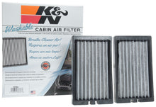Load image into Gallery viewer, K&N 2018 Jeep Wrangler JL 2.0L/3.6L Cabin Air Filter - 2 Per Box Cabin Air Filters K&N Engineering