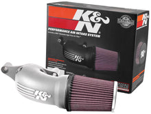 Load image into Gallery viewer, K&N 17-18 Harley Davidson Touring Models Performance Air Intake System Silver Misc Powersports K&N Engineering
