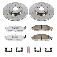Load image into Gallery viewer, Power Stop 08-12 Infiniti EX35 Front Z26 Street Warrior Brake Kit Brake Kits - Performance D&S PowerStop