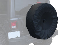 Load image into Gallery viewer, Rampage 2018-2019 Jeep Wrangler(JL) Sport 2-Door Tire Cover w/Cam Slot 33in -35in - Black Car Covers Rampage