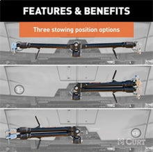 Load image into Gallery viewer, RockJock Curt Rambler Steel RV Tow Bar 7500lbs 2in Shank Tow Bars RockJock