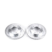 Load image into Gallery viewer, Power Stop 2002 Honda Passport Front Evolution Drilled & Slotted Rotors - Pair Brake Rotors - Slot & Drilled PowerStop