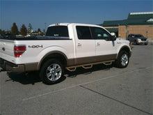 Load image into Gallery viewer, N-Fab Nerf Step 09-14 Ford F-150/Raptor/Lobo SuperCrew 5.5ft Bed - Gloss Black - Bed Access - 3in Side Steps N-Fab