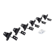 Load image into Gallery viewer, Go Rhino 18-22 Jeep Wrangler JLU 4DR Mounting Brackets (V-Series V3/RB10 Slim/RB20 Slim) - Tex. Blk Brackets Go Rhino