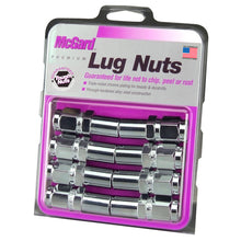 Load image into Gallery viewer, McGard Hex Lug Nut (Long Shank - 1in. / Duplex) 1/2-20 / 7/8 Hex / 2.425in. Length (8-Pack) - Chrome Lug Nuts McGard