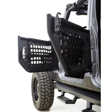 Load image into Gallery viewer, Rampage 2007-2018 Jeep Wrangler(JK) Unlimited 4-Door Tube Doors With Netting - Black Doors Rampage