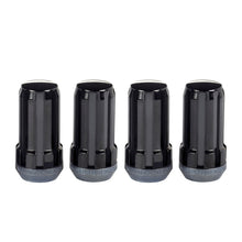 Load image into Gallery viewer, McGard SplineDrive Lug Nut (Cone Seat) 1/2-20 / 1.60in. Length (4-Pack) - Black (Req. Tool) Lug Nuts McGard