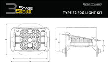 Load image into Gallery viewer, Diode Dynamics SS3 Max Type F2 Kit ABL - Yellow SAE Fog Light Accessories and Wiring Diode Dynamics
