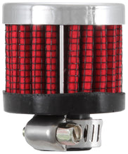 Load image into Gallery viewer, K&N .315/.431 Flange 1 3/8 inch OD 1.5 inch H Clamp On Crankcase Vent Filter Air Filters - Universal Fit K&N Engineering