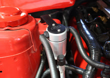 Load image into Gallery viewer, J&L 05-10 Ford Mustang GT/Bullitt/Saleen Passenger Side Oil Separator 3.0 - Clear Anodized Oil Separators J&L