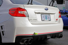 Load image into Gallery viewer, Perrin 15-19 Subaru WRX/STI Tow Hook Kit (Rear) - Neon Yellow Tow Hooks Perrin Performance