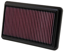 Load image into Gallery viewer, K&N Replacement Air Filter 10.188in O/S Length x 6.375in O/S Width x 1.063in H for 12 Honda Civic Si Air Filters - Drop In K&N Engineering