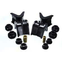 Load image into Gallery viewer, Energy Suspension 76-77 Ford Bronco/66-72 F-100/F-150 Black 7 Deg Offset Complete 14Pc C-Bushing Set Bushing Kits Energy Suspension