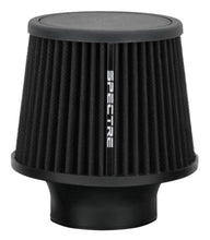 Load image into Gallery viewer, Spectre Conical Air Filter 3in. Flange ID / 6in. Base OD / 6.5in. Height - Black Air Filters - Universal Fit Spectre