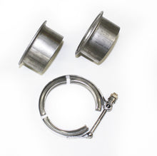 Load image into Gallery viewer, JBA 2.5in Stainless Steel V-Band Clamp & Flanges Clamps JBA
