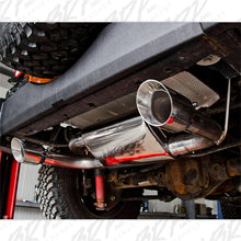 Load image into Gallery viewer, MBRP 07-14 Jeep Wrangler/Rubicon 3.6L/3.8L V6 Axle-Back Dual Rear Exit Aluminum Performance Exhuast Axle Back MBRP