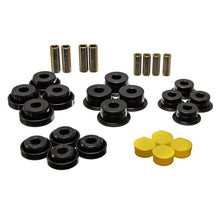 Load image into Gallery viewer, Energy Suspension 97-06 Jeep Wrangler TJ Blk Rear Control Arm Bushings (Must reuse OEM Outer Shells Bushing Kits Energy Suspension