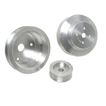 Load image into Gallery viewer, BBK 88-95 GM Truck 4.3 5.0 5.7 Underdrive Pulley Kit - Lightweight CNC Billet Aluminum (3pc) Pulleys - Crank, Underdrive BBK